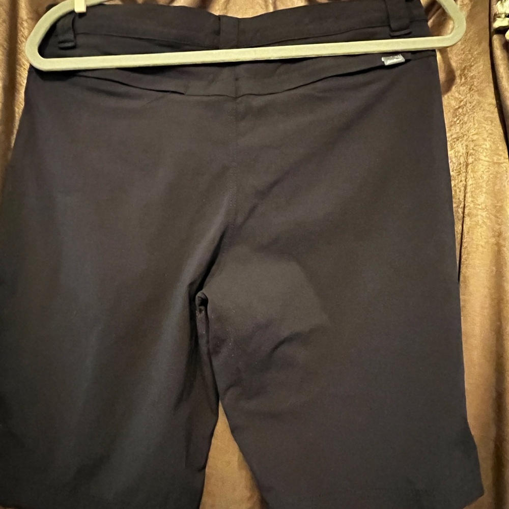 Eddie Bauer black nylon shorts
